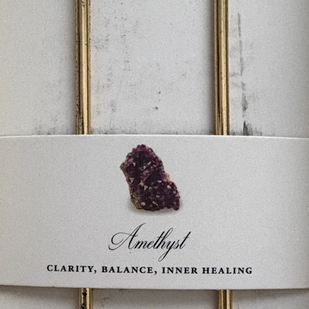 New Amethyst Hair Pin Set, Gold Hardware for Clarity, Balance & Inner Healing